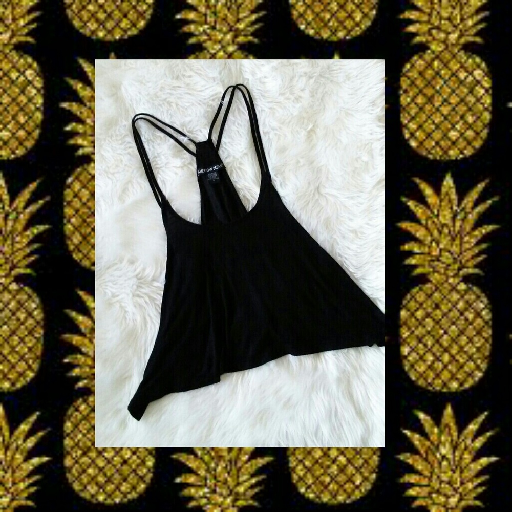 black crop top